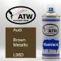 Preview: Audi, Brown Metallic, L98D: 400ml Sprühdose, von ATW Autoteile West.